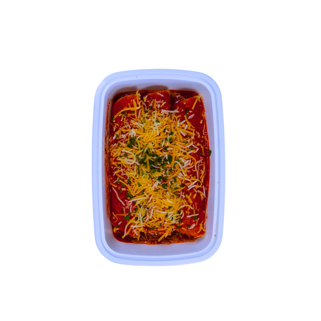 Red Beef Enchiladas