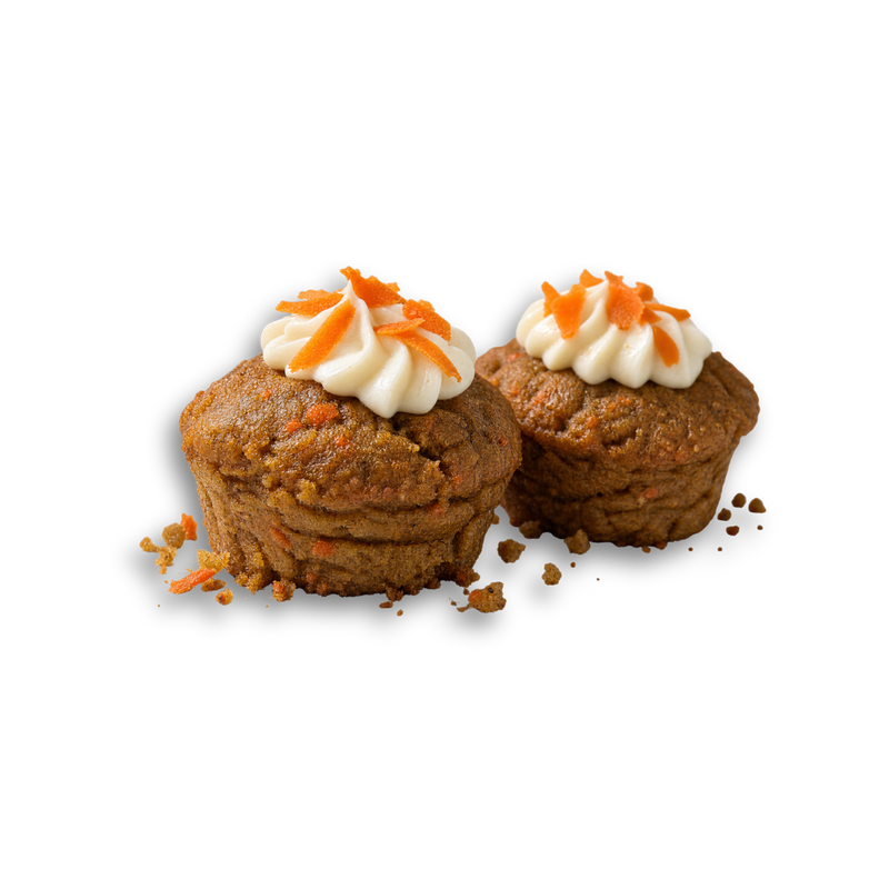 Carrot Cake Protein Muffins