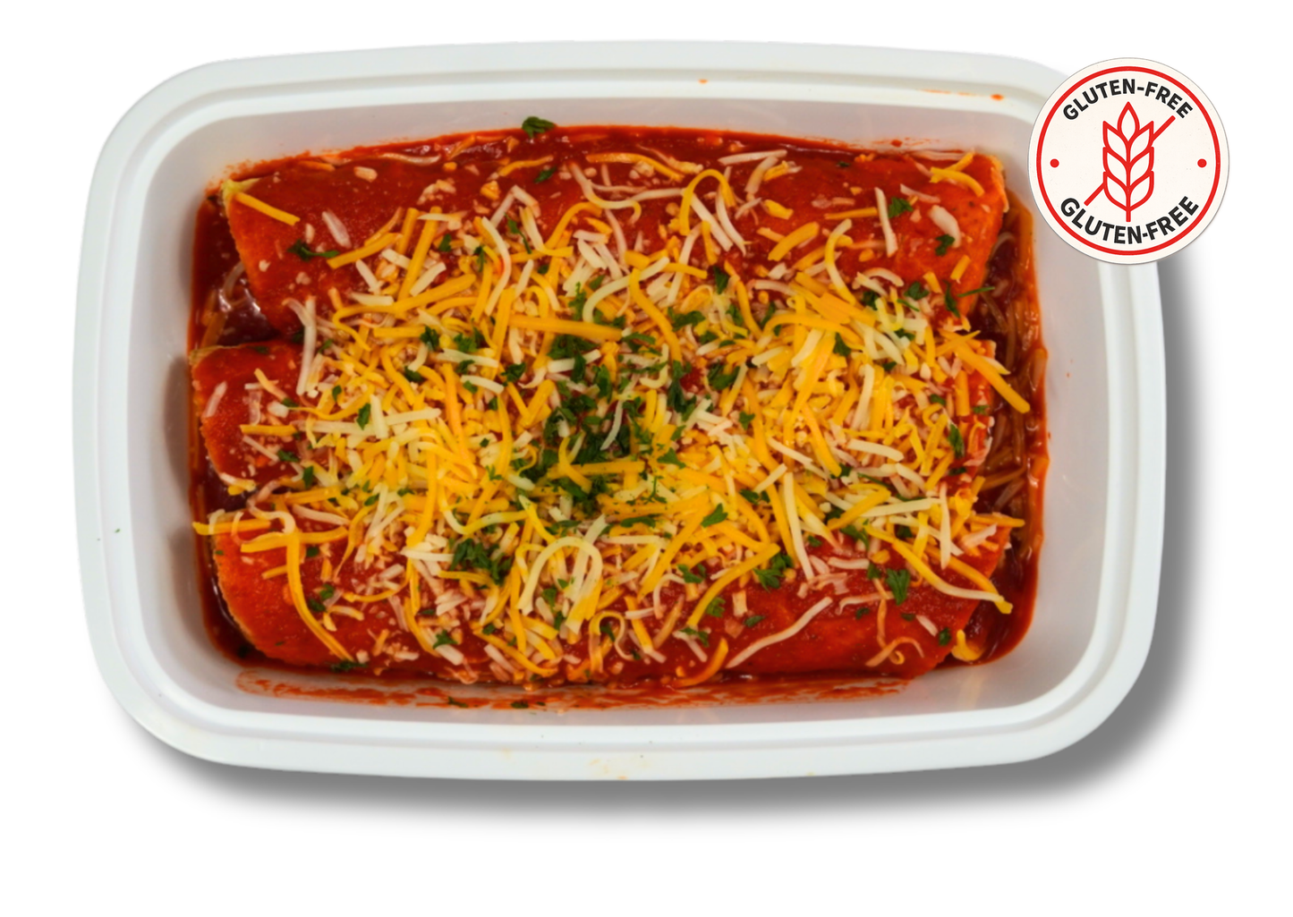 Red Beef Enchiladas - Gluten Free